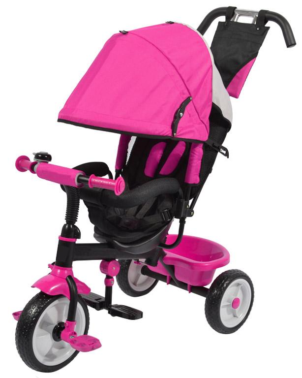 Passeggino Triciclo per Bambini Kids Joy Sprint Fucsia