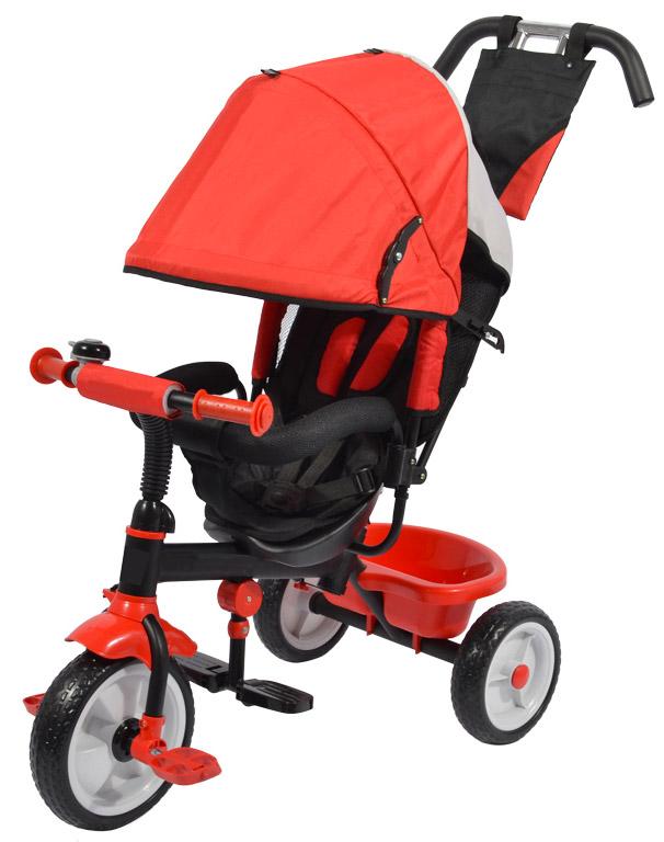 Passeggino Triciclo per Bambini Kids Joy Sprint Rosso