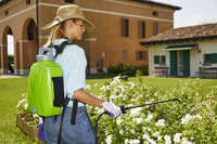 Pompa Irroratrice a Zaino a Batteria da Giardino 8 Litri Rama Futura Verde