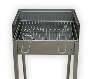 Barbecue a Carbone Carbonella 40x30 cm in Ferro Lisa Luxury Vesuvio