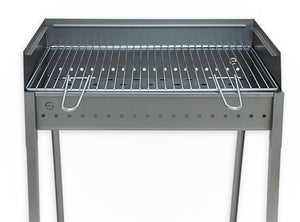 Barbecue a Carbone Carbonella 60x40 cm in Ferro Lisa Luxury Vesuvio