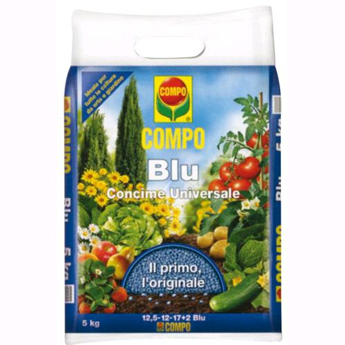 Concime Granulare Compo Blu Per Orto E Frutteto Sacco 5 Kg.