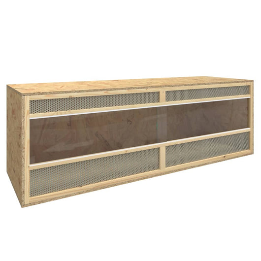 vidaXL Terrario in Legno Multistrato 144x46x48 cm