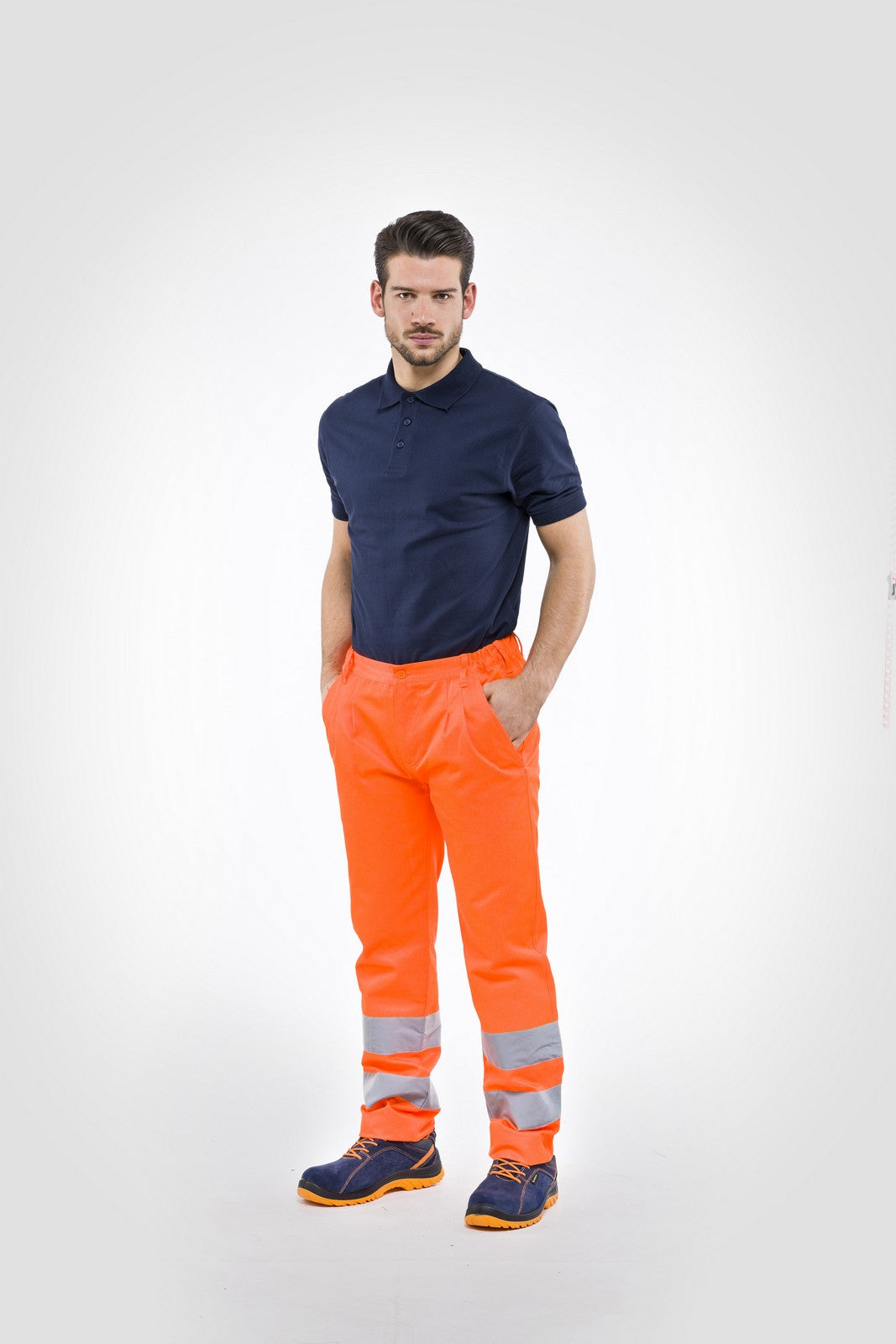 Pantalone Alta Visibilit Arancio Taglia XL