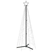 vidaXL Albero di Natale a Cono Colorato 200 LED 70x180 cm