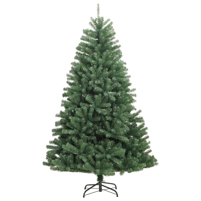 vidaXL Albero di Natale Artificiale Incernierato con Base Verde 180 cm