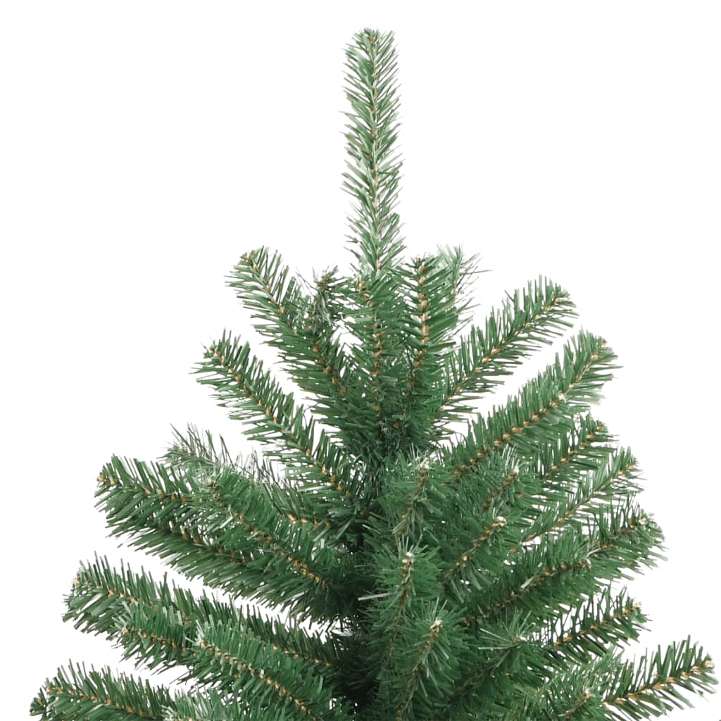 vidaXL Albero di Natale Artificiale Incernierato con Base Verde 180 cm