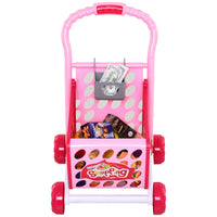 Carrello Giocattolo Spesa per Bambini 41,5x33,5x48,5 cm  Rosa