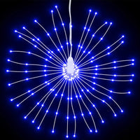 vidaXL Illuminazione di Natale Galassia 140 LED Blu 17 cm