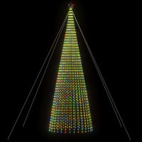 vidaXL Illuminazione Albero di Natale a Cono 1544LED Colorato 500cm