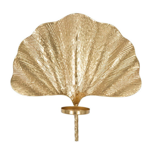 Portacandele Foglia Glam 41x11,5x40 cm - GLAM LEAF