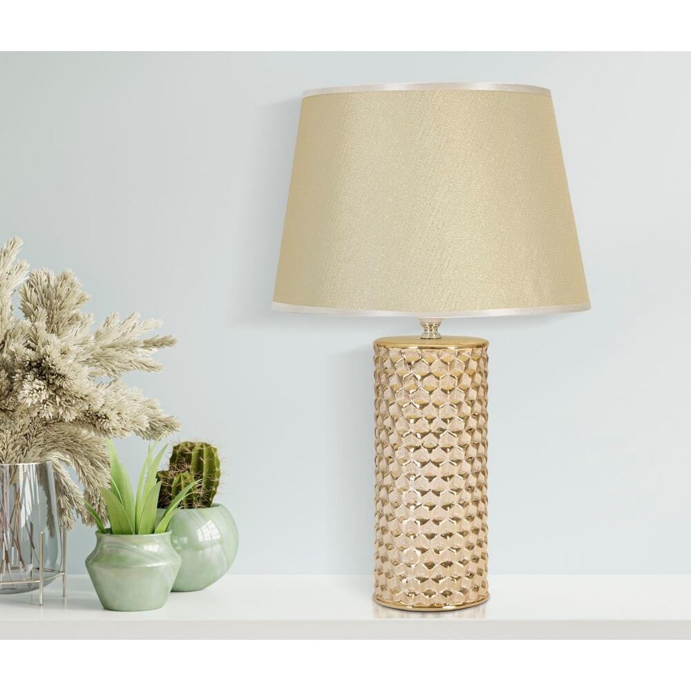 Lampada da tavolo oro diam 30x47,5 cm - GLAM GOLD