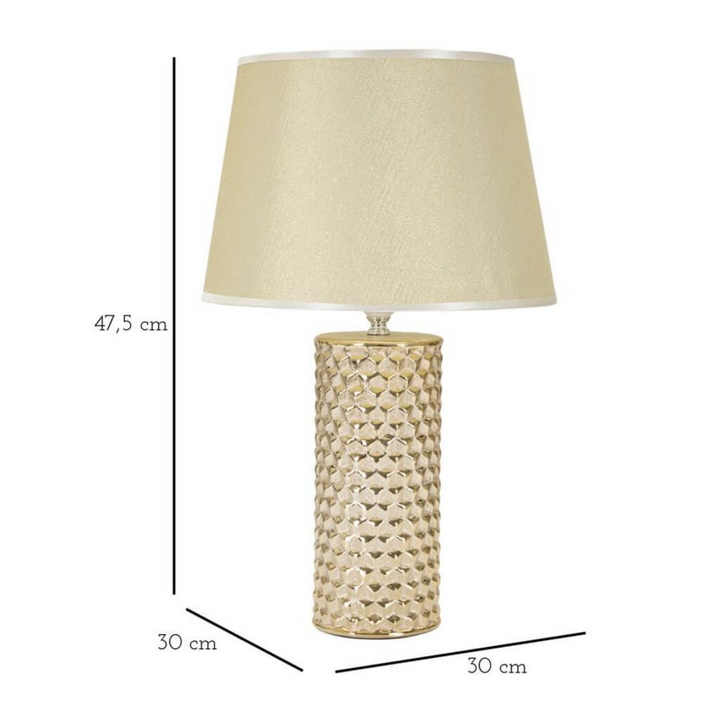 Lampada da tavolo oro diam 30x47,5 cm - GLAM GOLD