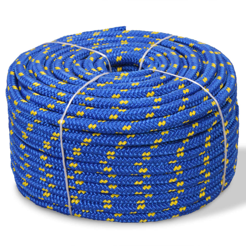 vidaXL Corda Marina in Polipropilene 10 mm 250 m Blu