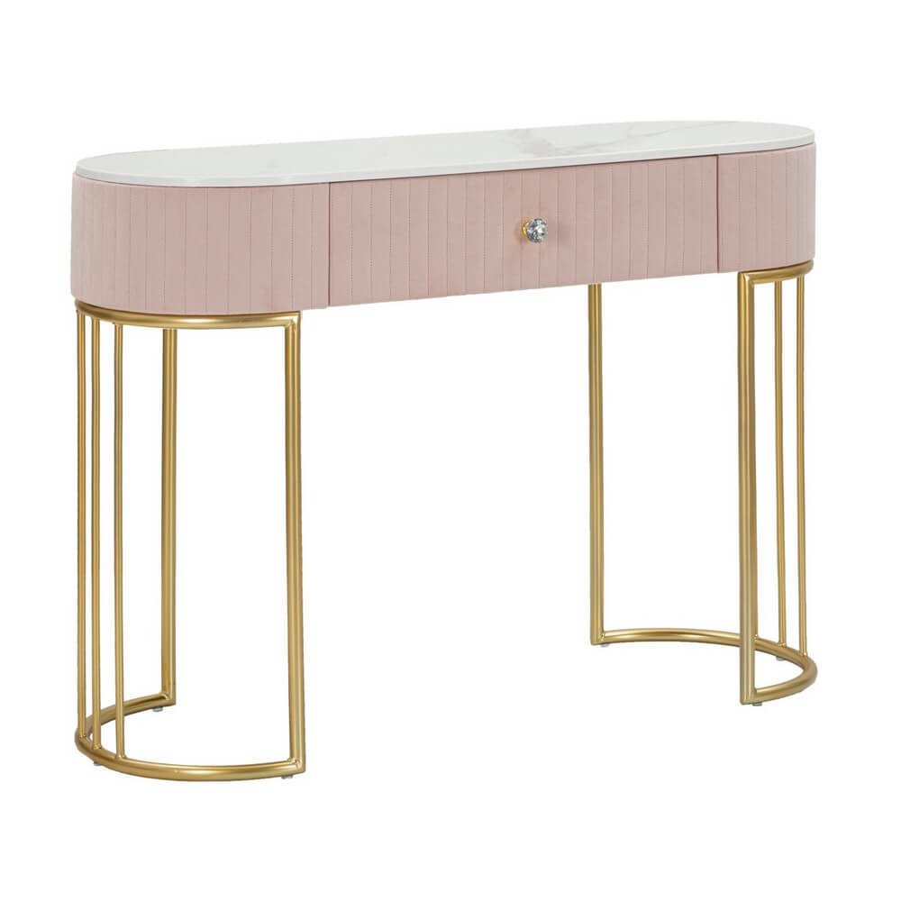 Console Nera cm 100X43X74 - MONTPELLIER Colore: Rosa