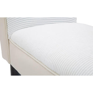 Panchetta Velluto Crema cm 102X31X51 - VELVETREMA