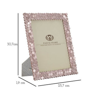 Cornice Rosa cm 25,7X1,9X30,7 (Interno 20X25) - PINKY