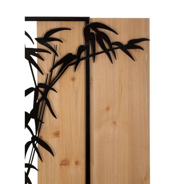 Decorazione Parete Bambù cm 58X2X80 - BAMBOO