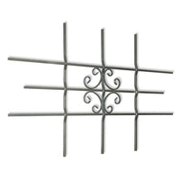 vidaXL Grate di Sicurezza per Finestre 69 x 114 cm