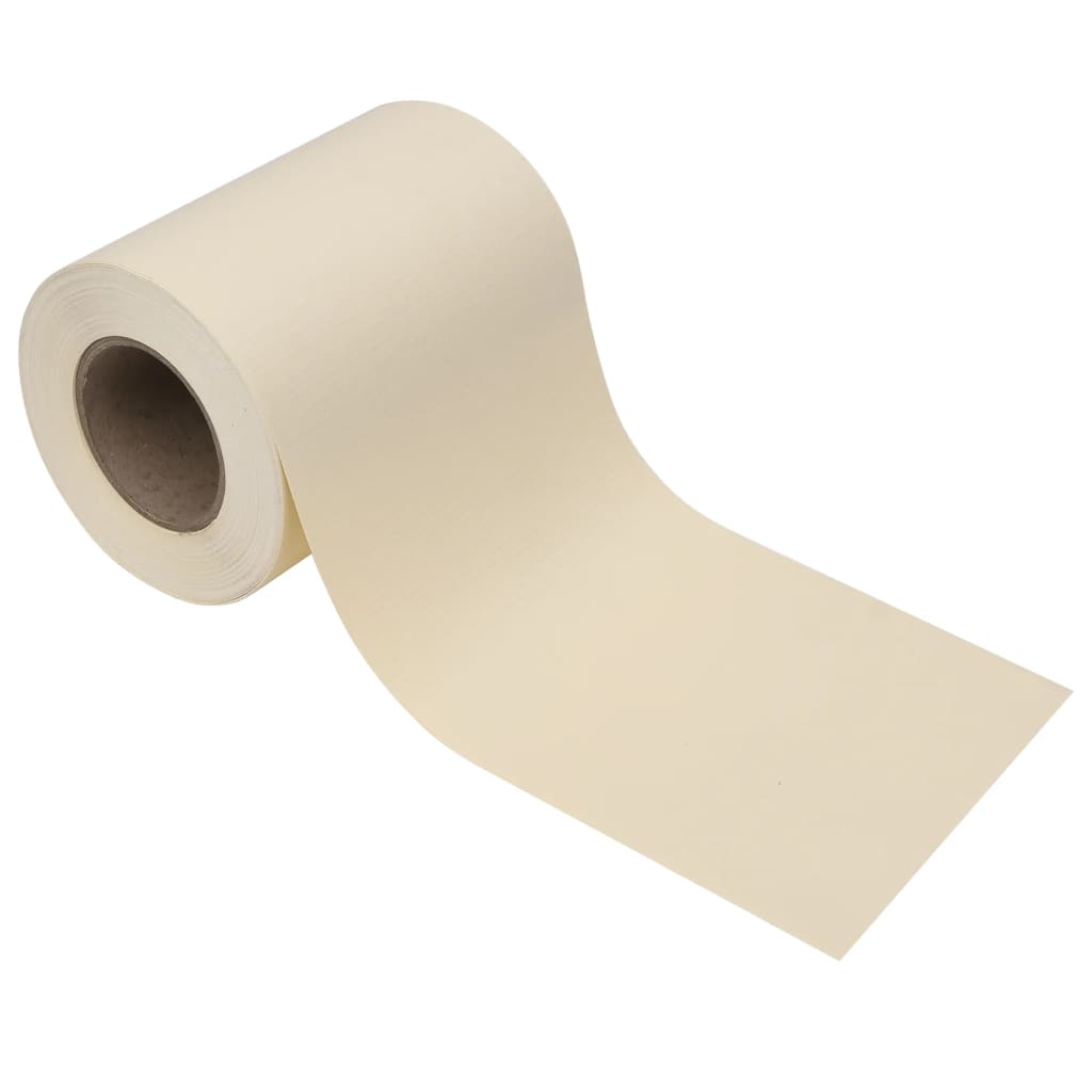 vidaXL Recinzione Frangivento da Giardino PVC 70x0,19 m Crema