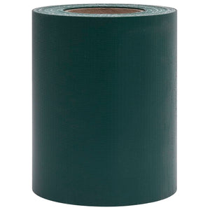 vidaXL Recinzione Frangivento 4 pz in PVC 35x0,19m Verde Opaco