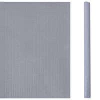 vidaXL Recinzione Frangivento da Giardino PVC 35x0,19m Grigio Chiaro