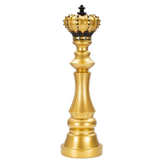 Soprammobile re scacchi cm diam. 14X50 - CHESS Colore: Oro