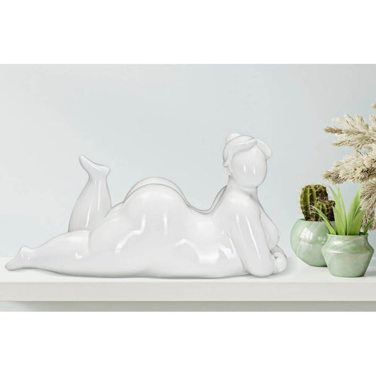 Scultura yoga donna relax cm 32X12,5X16 - RELAXIA