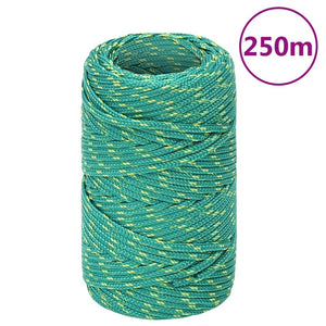 vidaXL Corda Nautica Verde 2 mm 250 m in Polipropilene