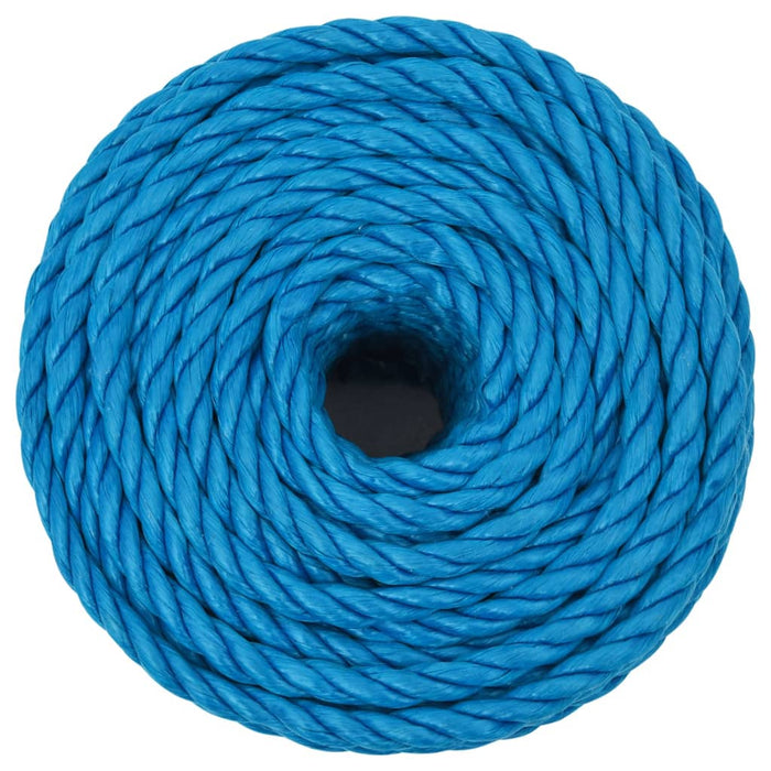 vidaXL Corda da Lavoro Blu 14 mm 25 m in Polipropilene