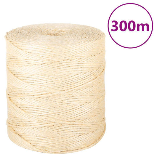 vidaXL Corda in Sisal 100% 2 mm 300 m