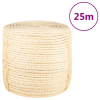 vidaXL Corda in Sisal 100% 8 mm 25 m