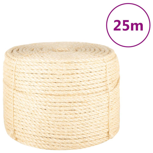 vidaXL Corda in Sisal 100% 10 mm 25 m