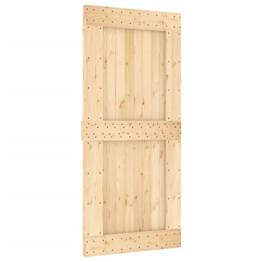 vidaXL Porta NARVIK 95x210 cm in Legno Massello di Pino