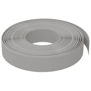 vidaXL Bordature da Giardino 2 pz Grigie 10 m 10 cm in Polietilene