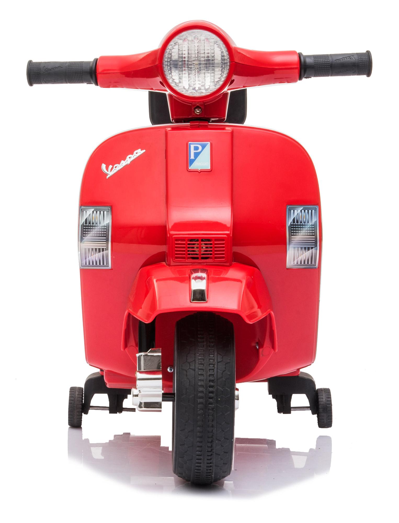 Piaggio Mini Vespa PX150 Elettrica 6V per Bambini Rossa