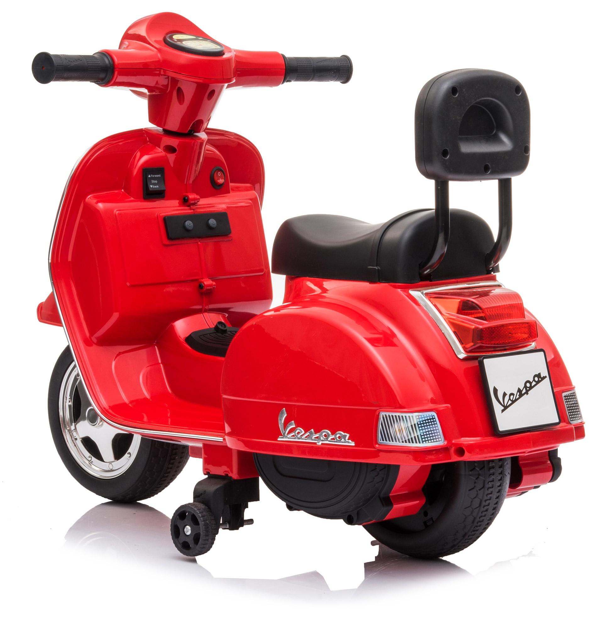 Piaggio Mini Vespa PX150 Elettrica 6V per Bambini Rossa