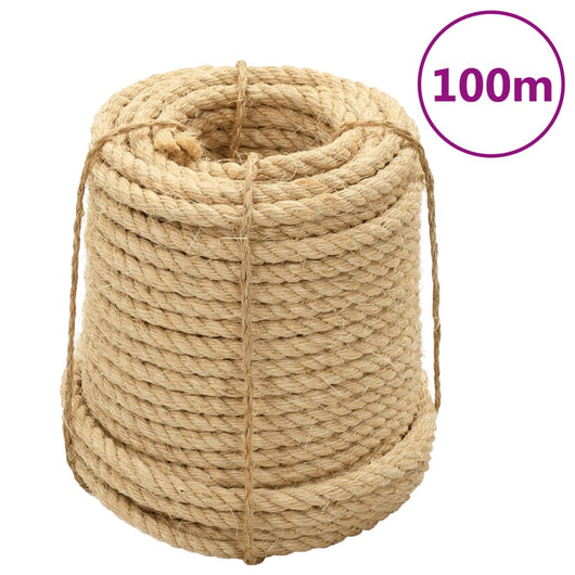 vidaXL Corde in Sisal 5 pz 14 mm 100 m