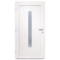 vidaXL Porta Ingresso Antracite 108x208 cm in PVC