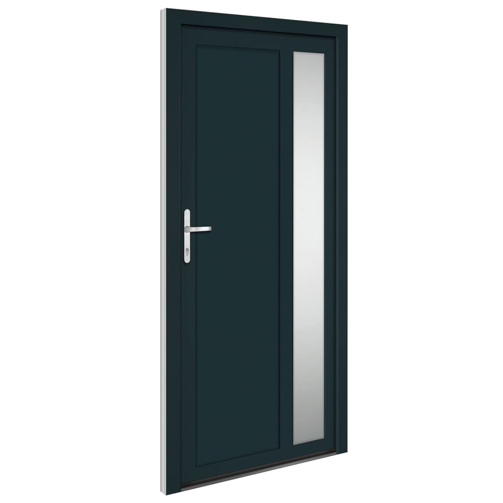 vidaXL Porta Ingresso Antracite 98x200 cm in PVC