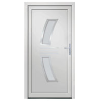 vidaXL Porta Ingresso Bianca 98x200 cm in PVC