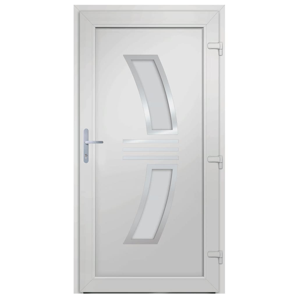 vidaXL Porta Ingresso Antracite 108x208 cm in PVC