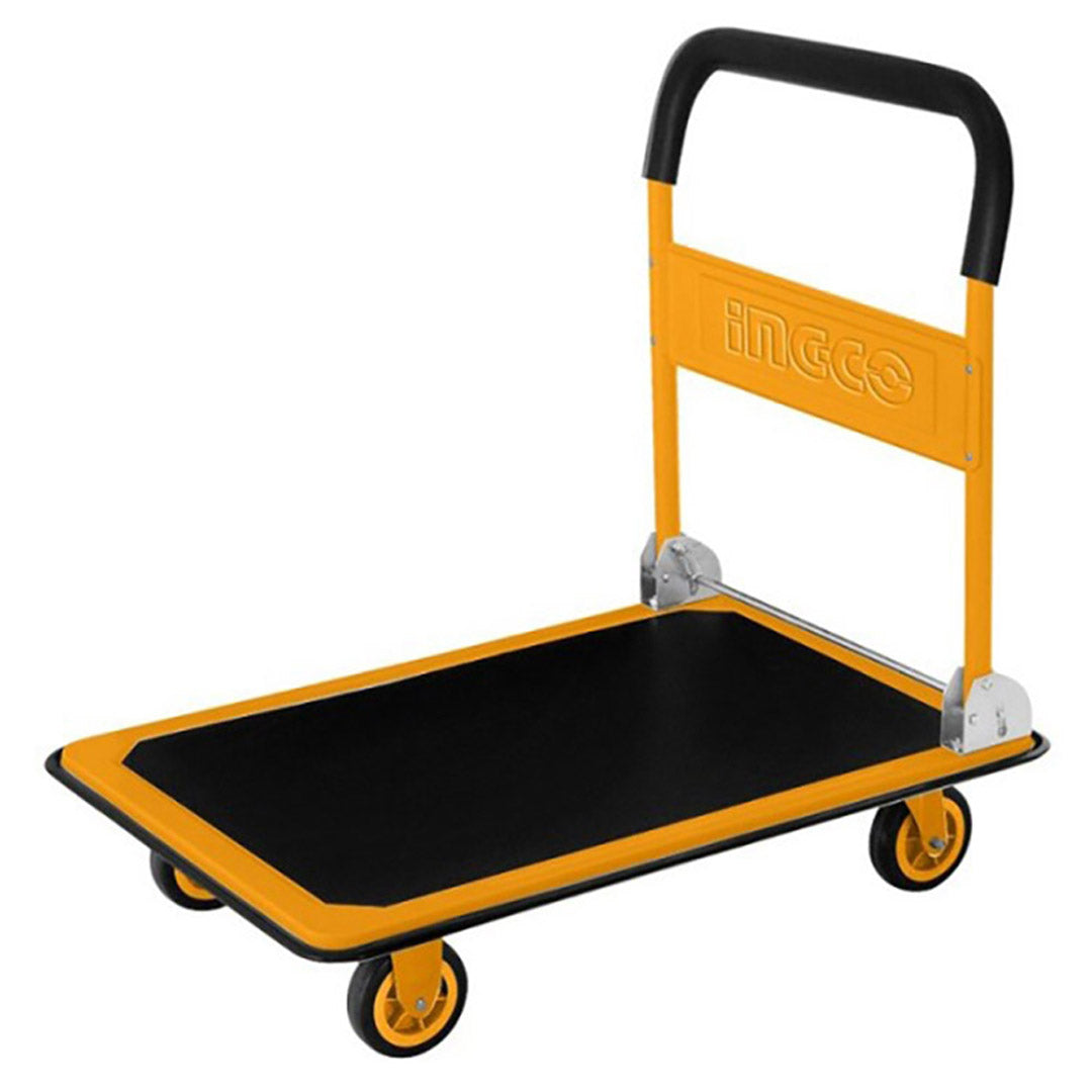 CARRELLO 4 RUOTE MANICO PIEGHEVOLE MISURE 725X472MM 150KG - Ingco HPHT11502