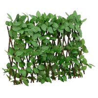 vidaXL Traliccio Edera Artificiale Espandibile 5 pz Verde 180x30 cm