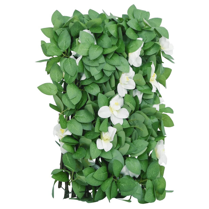 vidaXL Traliccio Edera Artificiale Espandibile Verde 5pz 180x30 cm