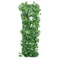 vidaXL Traliccio Edera Artificiale Espandibile Verde 5pz 186x30 cm