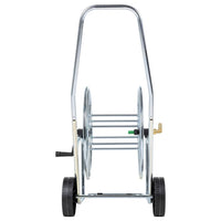 vidaXL Carrello Avvolgitubo per Tubo Flessibile 80 m 3/4" in Acciaio