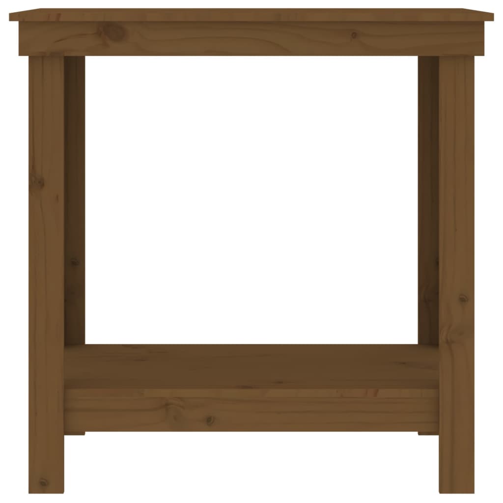 vidaXL Banco da Lavoro Ambra 80x50x80 cm in Legno Massello di Pino