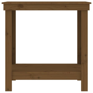 vidaXL Banco da Lavoro Ambra 80x50x80 cm in Legno Massello di Pino