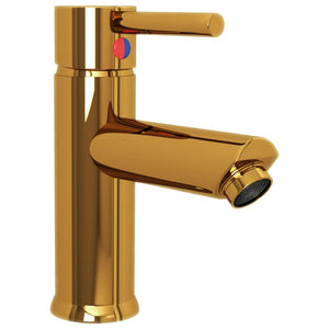 vidaXL Rubinetto per Lavabo del Bagno Oro 130x176 mm